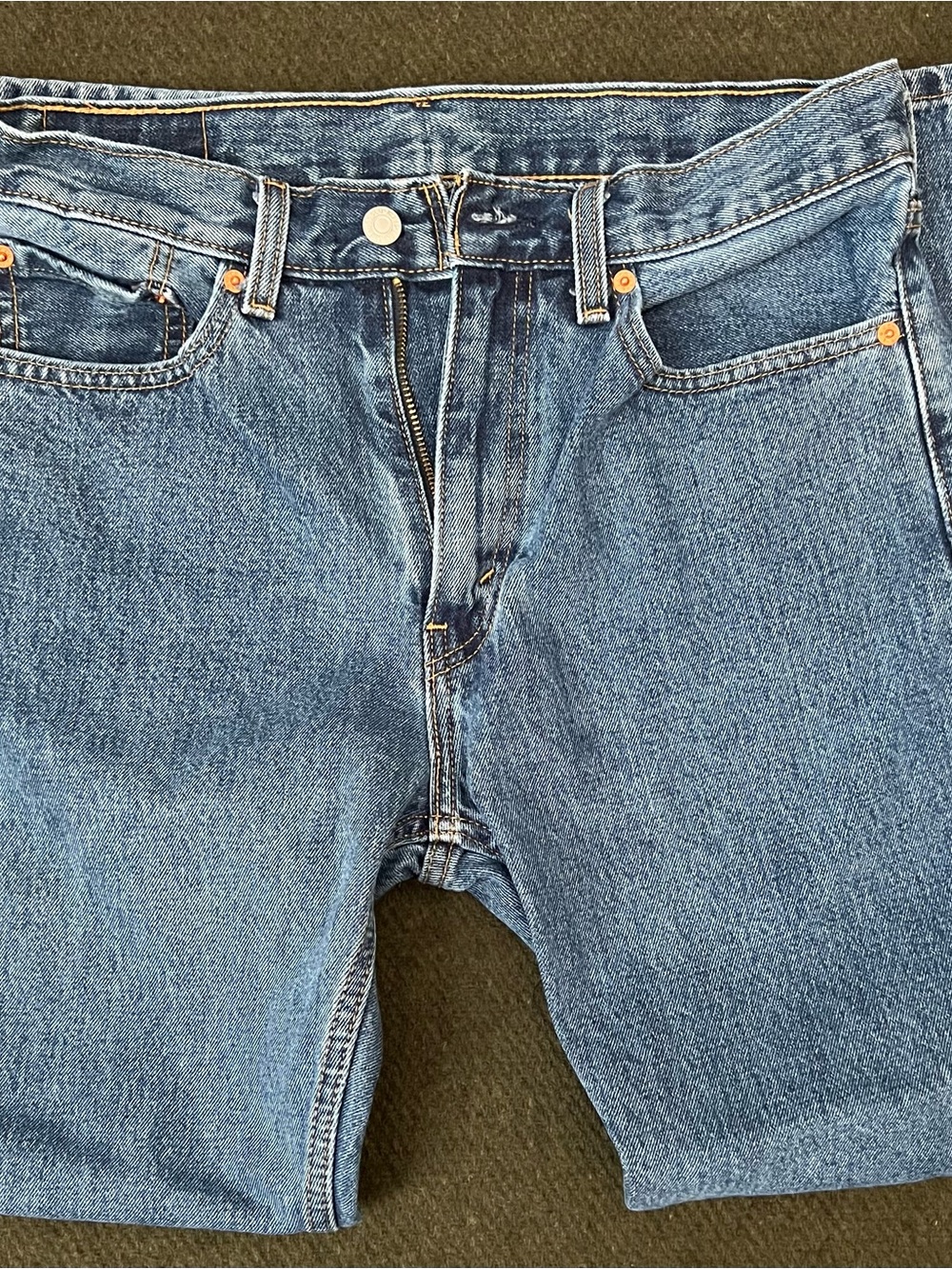 Levi's Men's Blue Relaxed Fit Denim Jeans